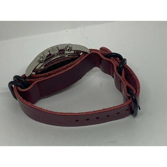 Michael Kors MK6320 Unisex Leather Analog Silver D